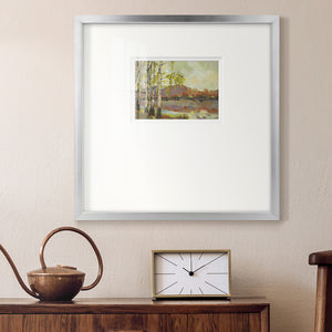 Birch Stand Premium Framed Print Double Matboard