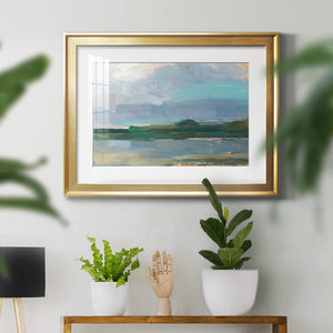 Twilight Vista Study I - Modern Framed Art Print