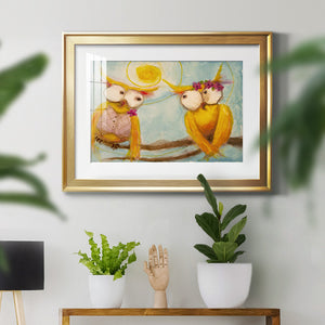 Hoos Branch for Two - Modern Framed Art Print