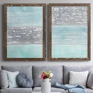 Hydrusphere I - Barnwood Framed Canvas Set
