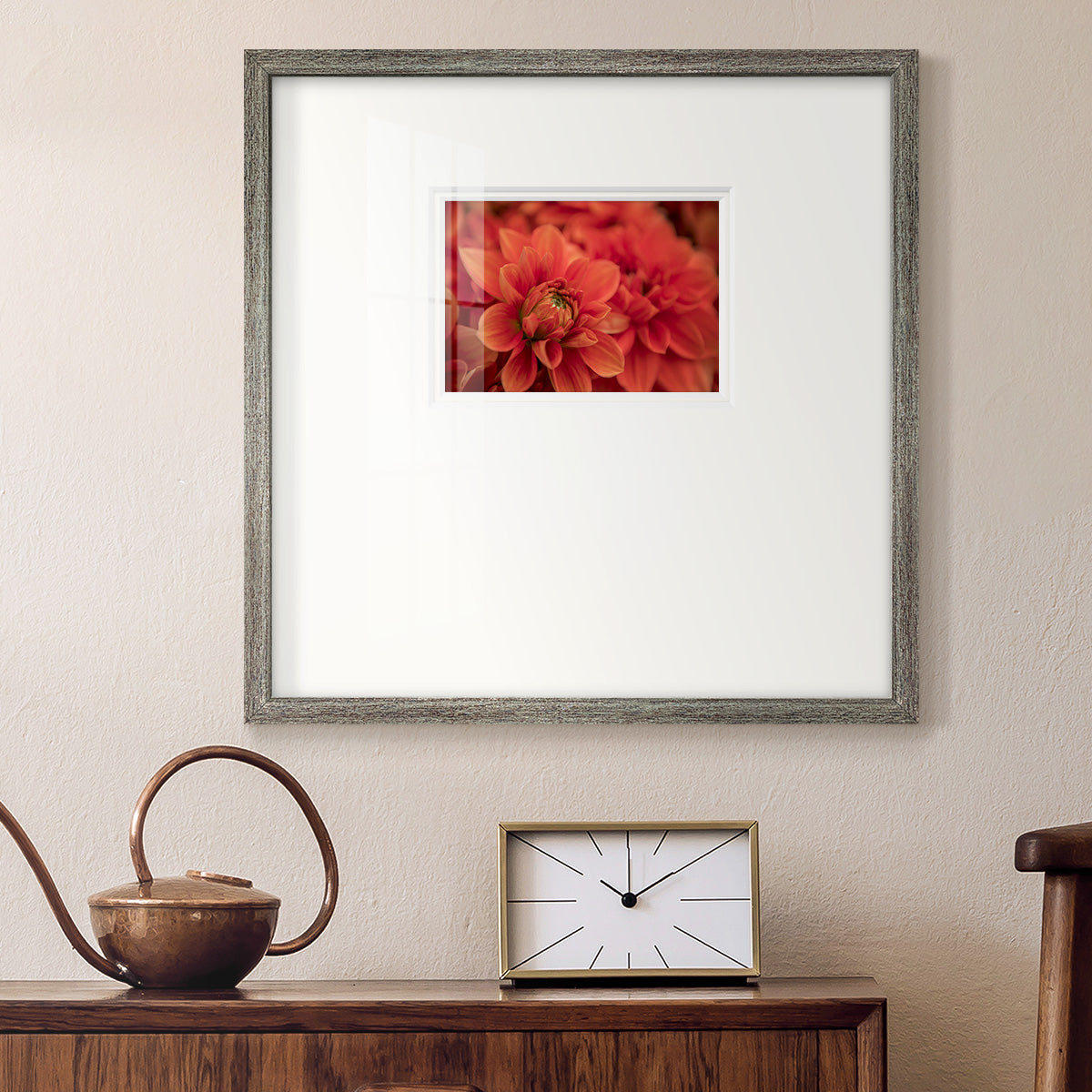 Spring Fire- Premium Framed Print Double Matboard