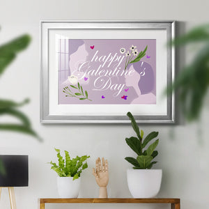 Happy Galentine's Day Collection A - Modern Framed Art Print