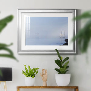 In the Mist - Modern Framed Art Print
