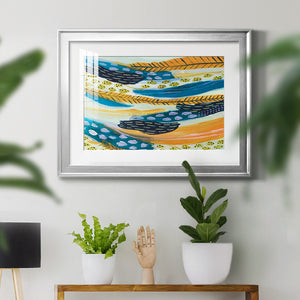 Feathery III - Modern Framed Art Print