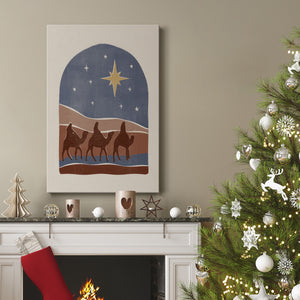 Boho Nativity II - Gallery Wrapped Canvas