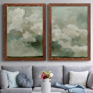 Coming Rain I - Barnwood Framed Canvas Set