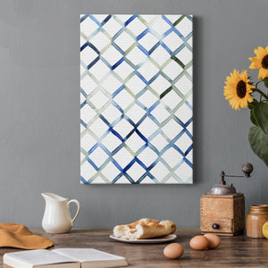 Sea Lattice I Premium Gallery Wrapped Canvas - Ready to Hang