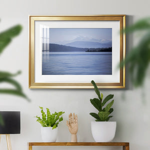 Blue Serenity - Modern Framed Art Print