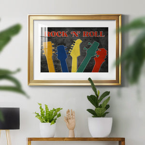 Rock and Roll - Modern Framed Art Print