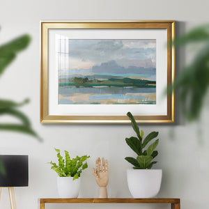 Twilight Vista Study II - Modern Framed Art Print