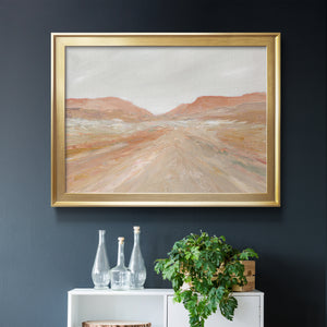 Road To Sedona - Modern Framed Canvas Print