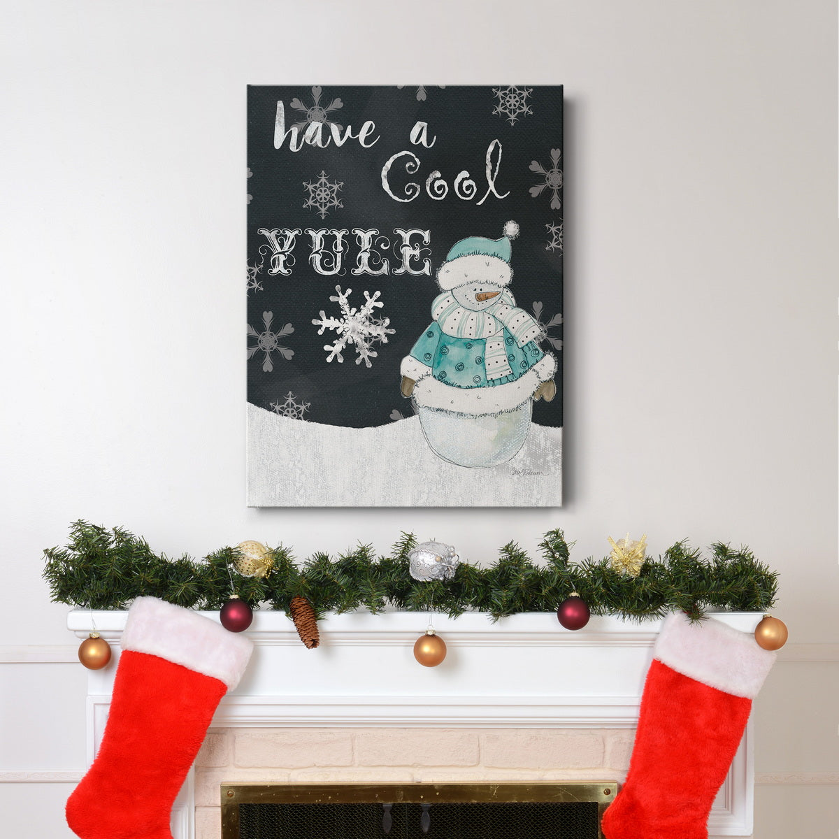 Have a Cool Yule Premium Gallery Wrapped Canvas - Ready to Hang