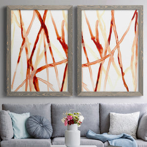 Runnel V - Barnwood Framed Canvas Set