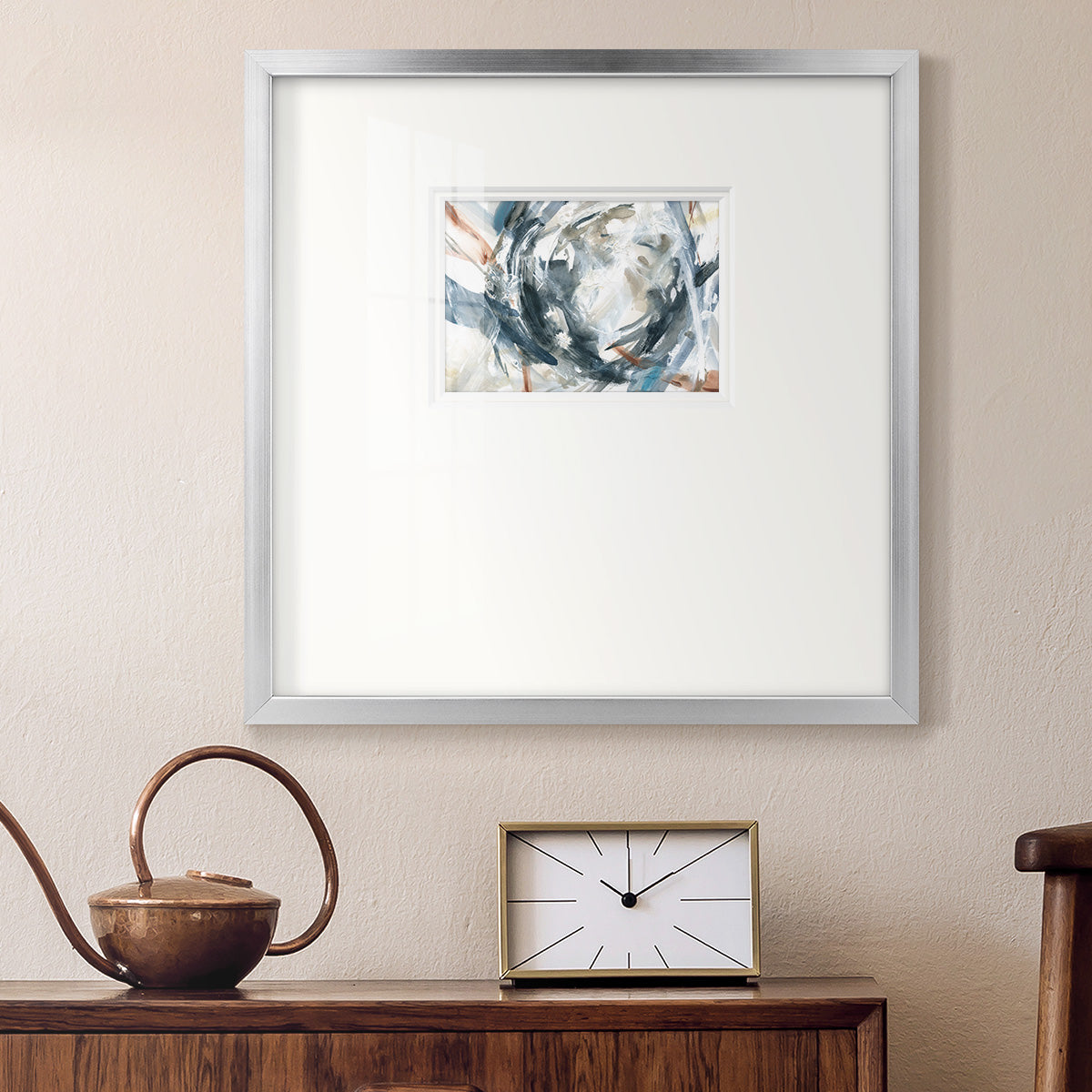 Hypnotic Array Premium Framed Print Double Matboard