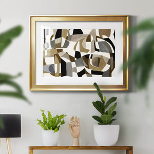 Circle Game - Modern Framed Art Print