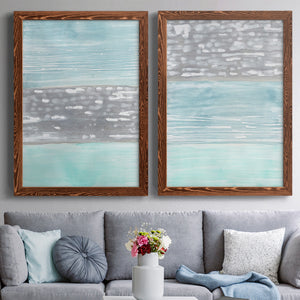 Hydrusphere I - Barnwood Framed Canvas Set