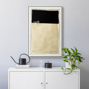 Inner Musing II - Framed Premium Gallery Wrapped Canvas L Frame - Ready to Hang