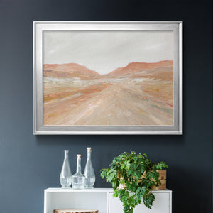 Road To Sedona - Modern Framed Canvas Print