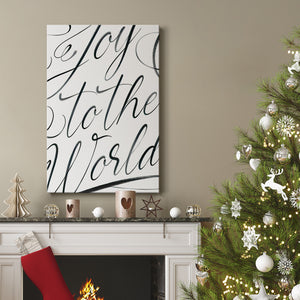 Joy To The World - Gallery Wrapped Canvas