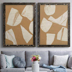 Piecemeal I - Premium Framed Canvas 2 Piece Set - Ready to Hang