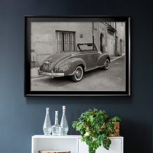 Classic Automobile - Modern Framed Canvas Print