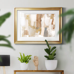 Gold Quartz I - Modern Framed Art Print