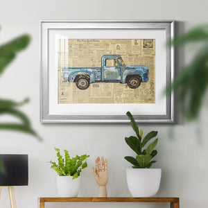 George's '53 Ford - Modern Framed Art Print