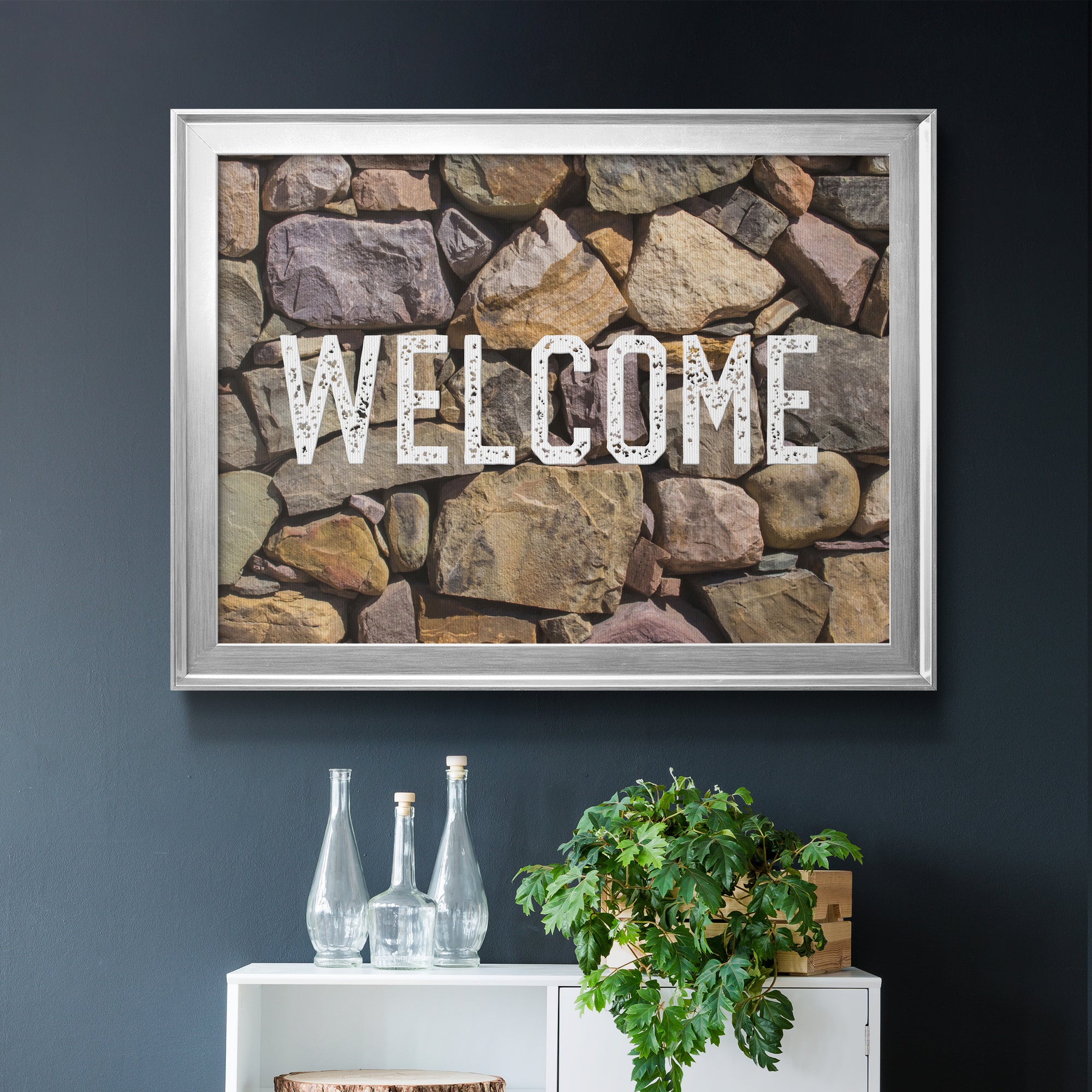 Rock Wall Premium Classic Framed Canvas - Ready to Hang
