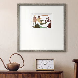 Vintage Vibes IV Premium Framed Print Double Matboard