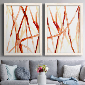 Runnel V - Barnwood Framed Canvas Set