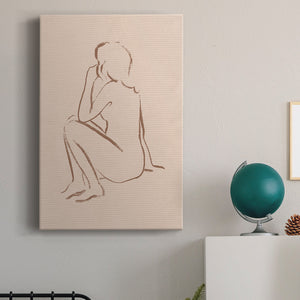 Sketched Pose II - Canvas Art Print