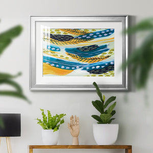 Feathery I - Modern Framed Art Print