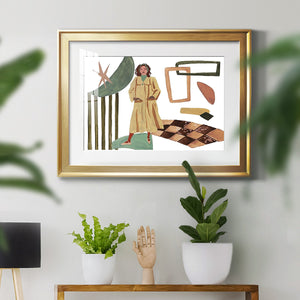 Vintage Vibes VI - Modern Framed Art Print