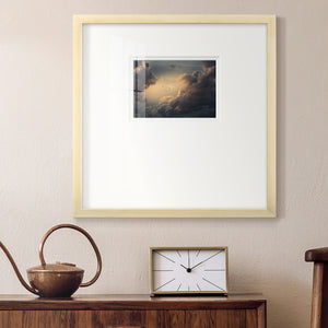 Soaring High Above- Premium Framed Print Double Matboard