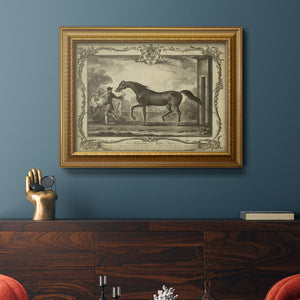 Distinguished Horses IV Premium Framed Canvas- Ready to Hang