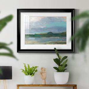 Twilight Vista Study I - Modern Framed Art Print