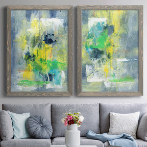 Sweet Things I - Barnwood Framed Canvas Set