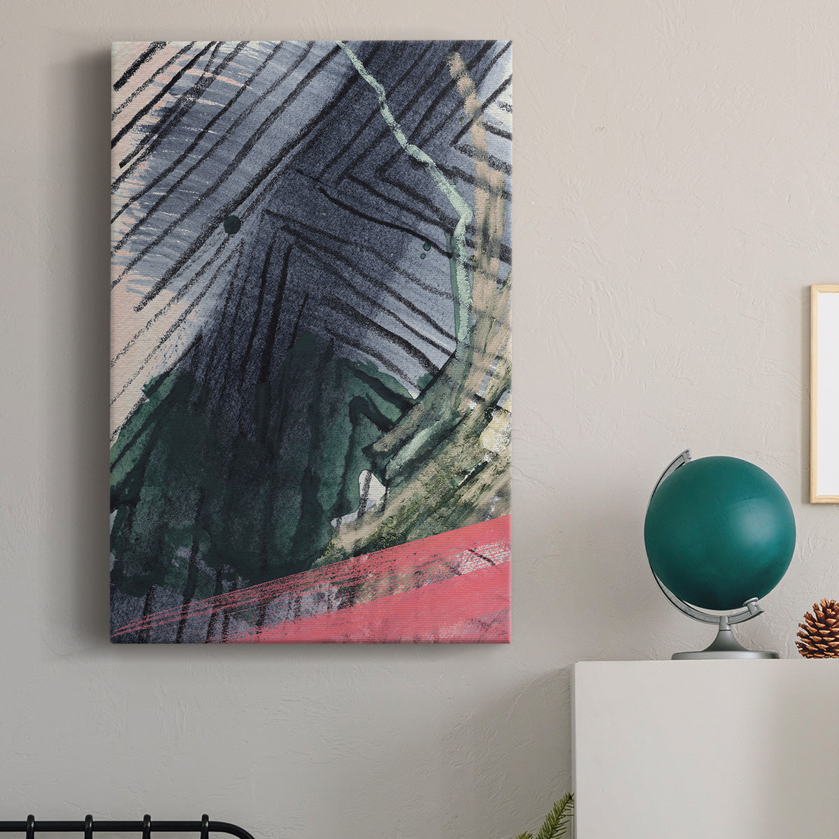 Angled Spaces I Premium Gallery Wrapped Canvas - Ready to Hang