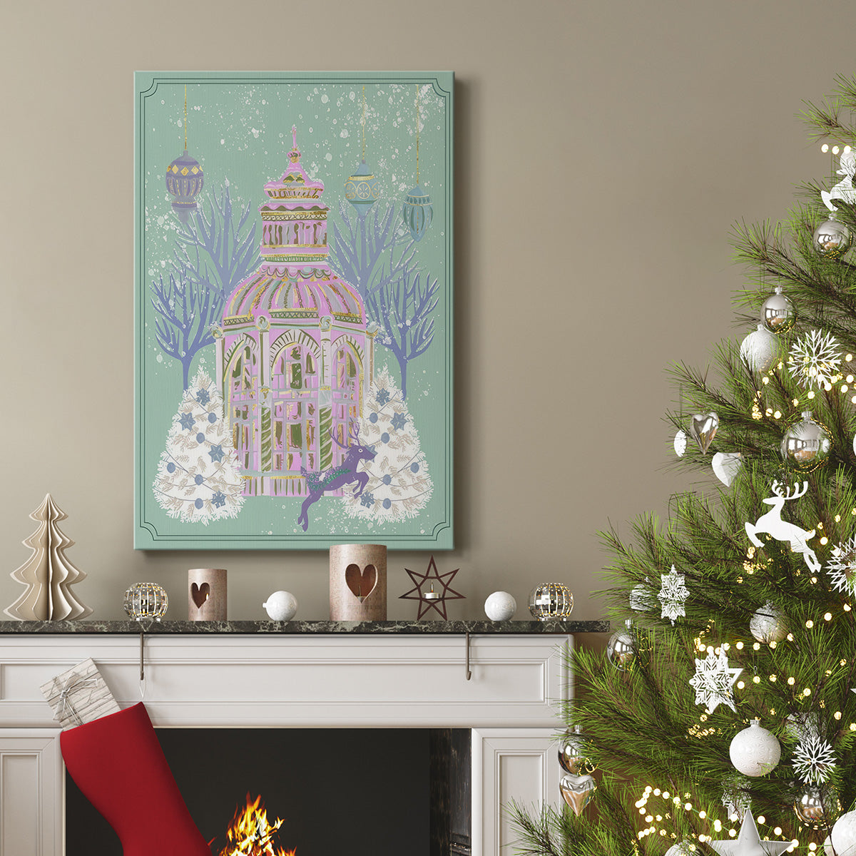 Winter Holidays V - Gallery Wrapped Canvas