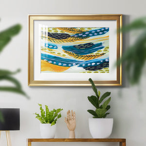 Feathery I - Modern Framed Art Print