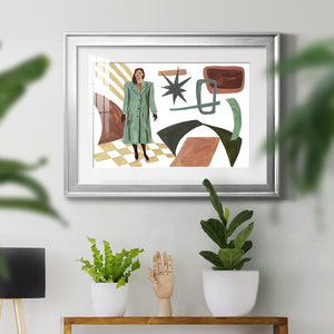 Vintage Vibes II - Modern Framed Art Print