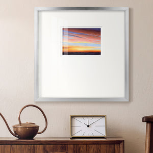 Ignited Dusk III Premium Framed Print Double Matboard