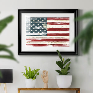 Heart of America - Modern Framed Art Print