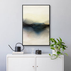 Continuum I - Framed Premium Gallery Wrapped Canvas L Frame - Ready to Hang