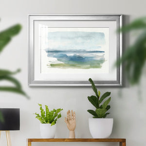 Coastline Splash IV - Modern Framed Art Print