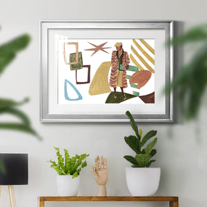 Vintage Vibes I - Modern Framed Art Print