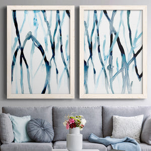 Runnel I - Barnwood Framed Canvas Set