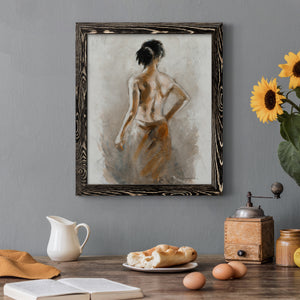 Spa Moment - Premium Canvas Framed in Barnwood - Ready to Hang