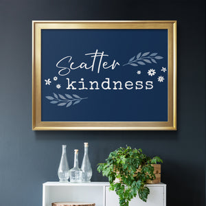 Kindness - Modern Framed Canvas Print