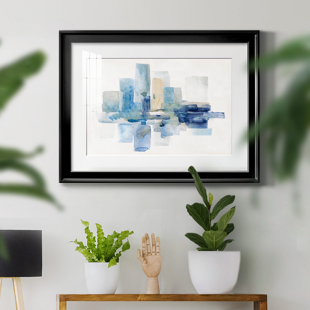Soft Skyline I Premium Framed Print - Ready to Hang